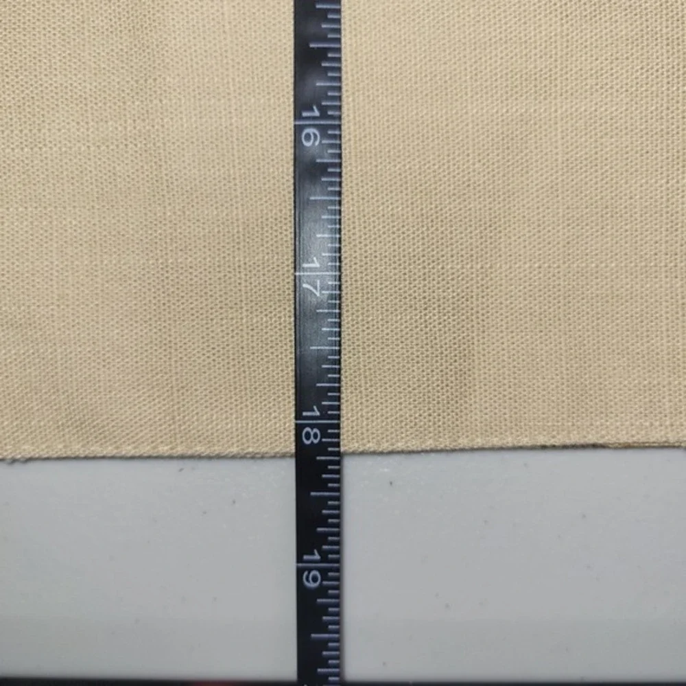 Pottery Barn Table Runner Tan Gold Brown‎ Medallion Paisley Cotton Farmhouse 90